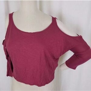 Abercrombie shoulder cut out top